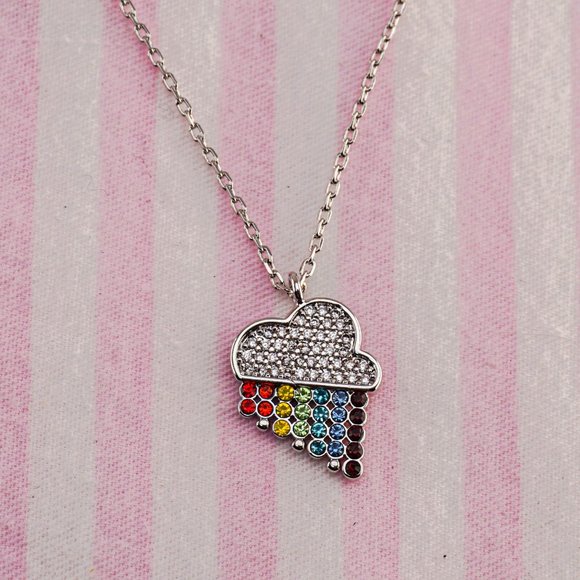 Kate Spade Into the Sky Rainbow Necklace - Brand New
